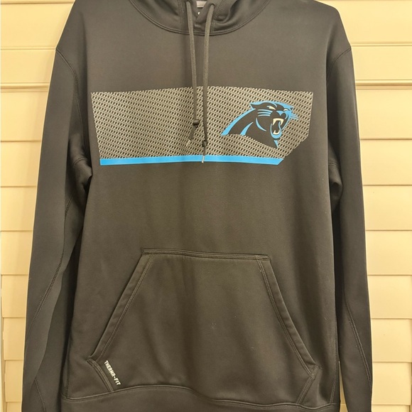 NFL Nike Black Carolina Panthers Hoodie - Picture 1 of 5